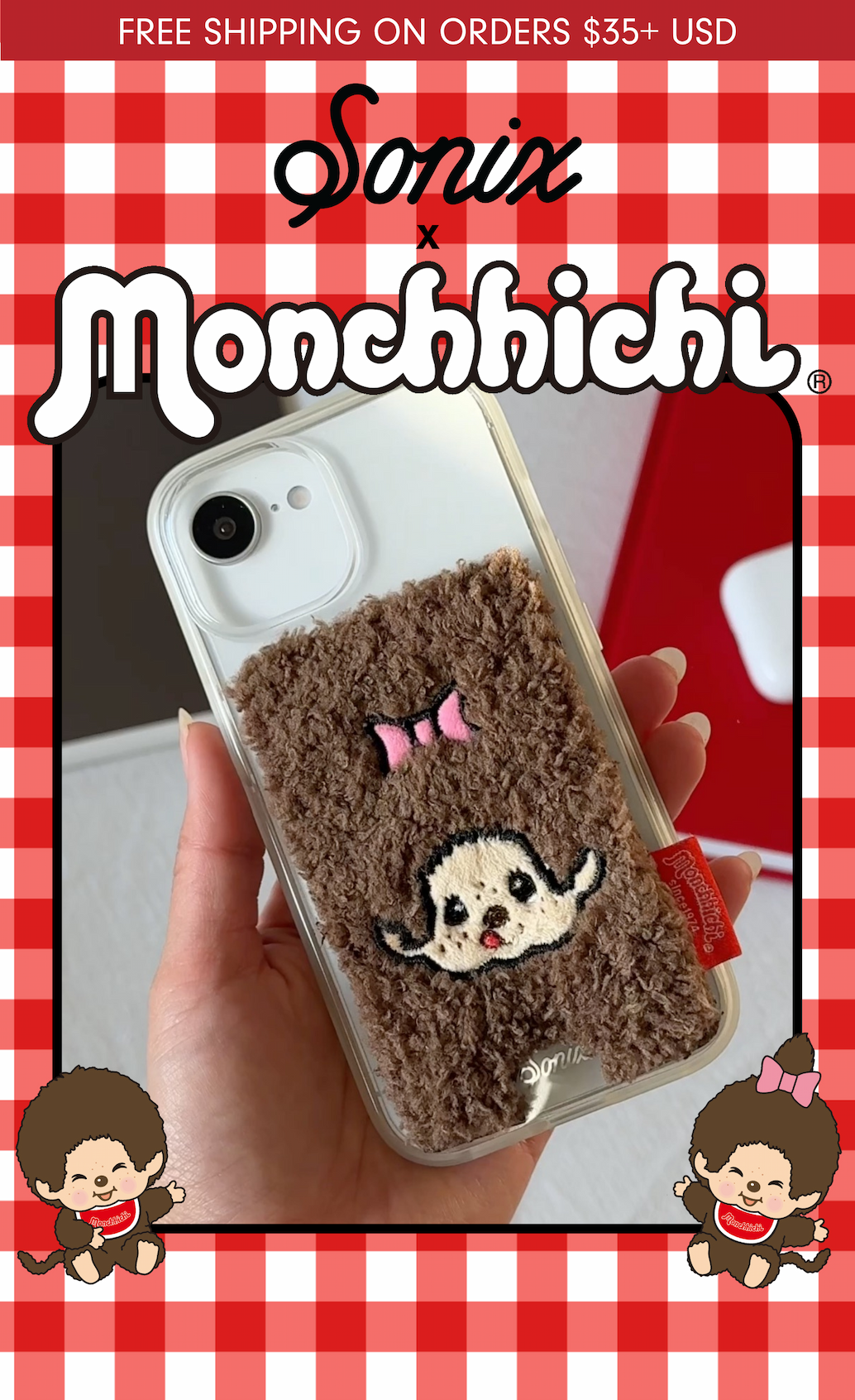 Introducing Monchhichi™ Plush Accessories | Exclusively By Sonix