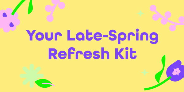 50% OFF! Create fresh vibes before spring ends…🌿