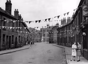 London on VE Day 1945