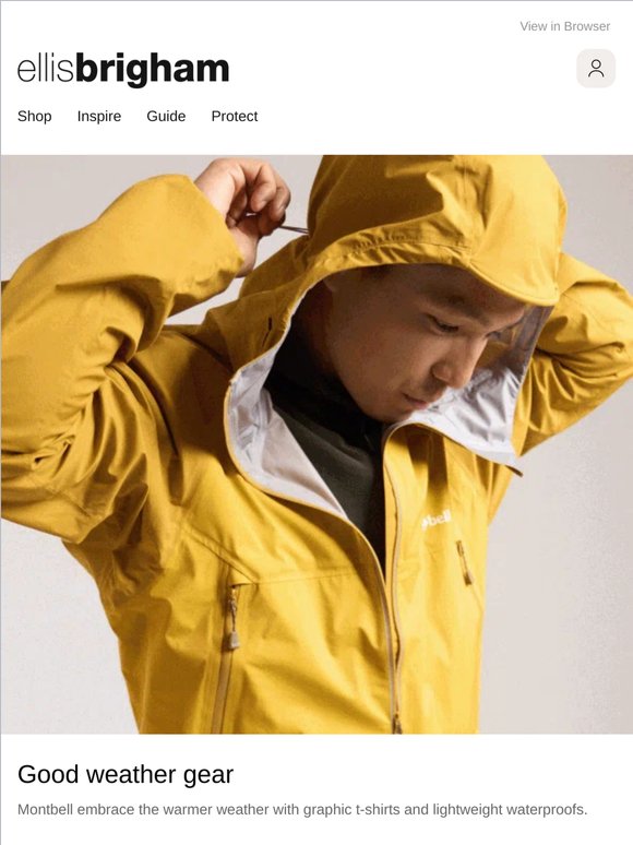 Japanese mountain gear for spring