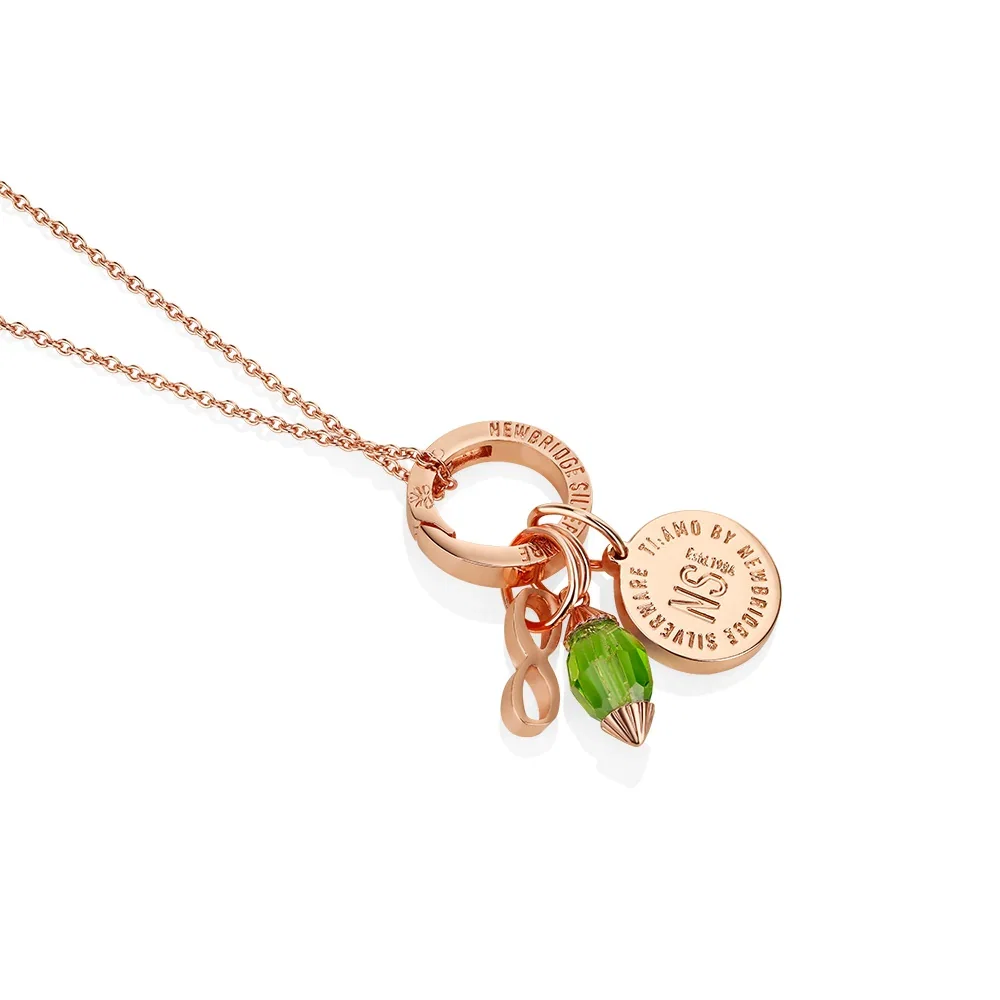 Image of May Birthstone Pendant (Rose Gold)