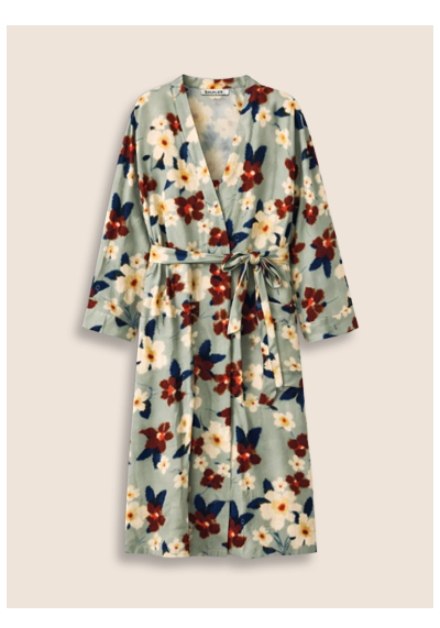 Onassia Printed Robe