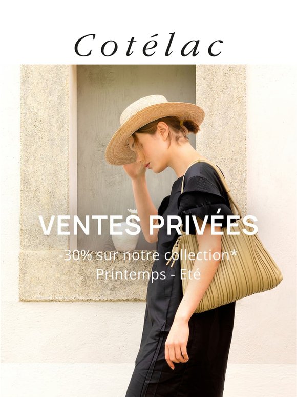 VENTES PRIVÉES : Votre invitation