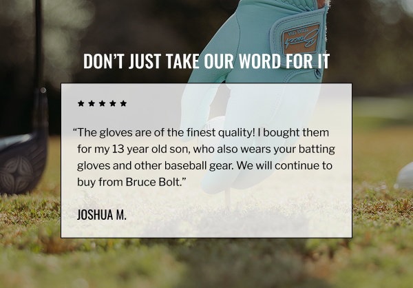 Don't just take our word for it. 
