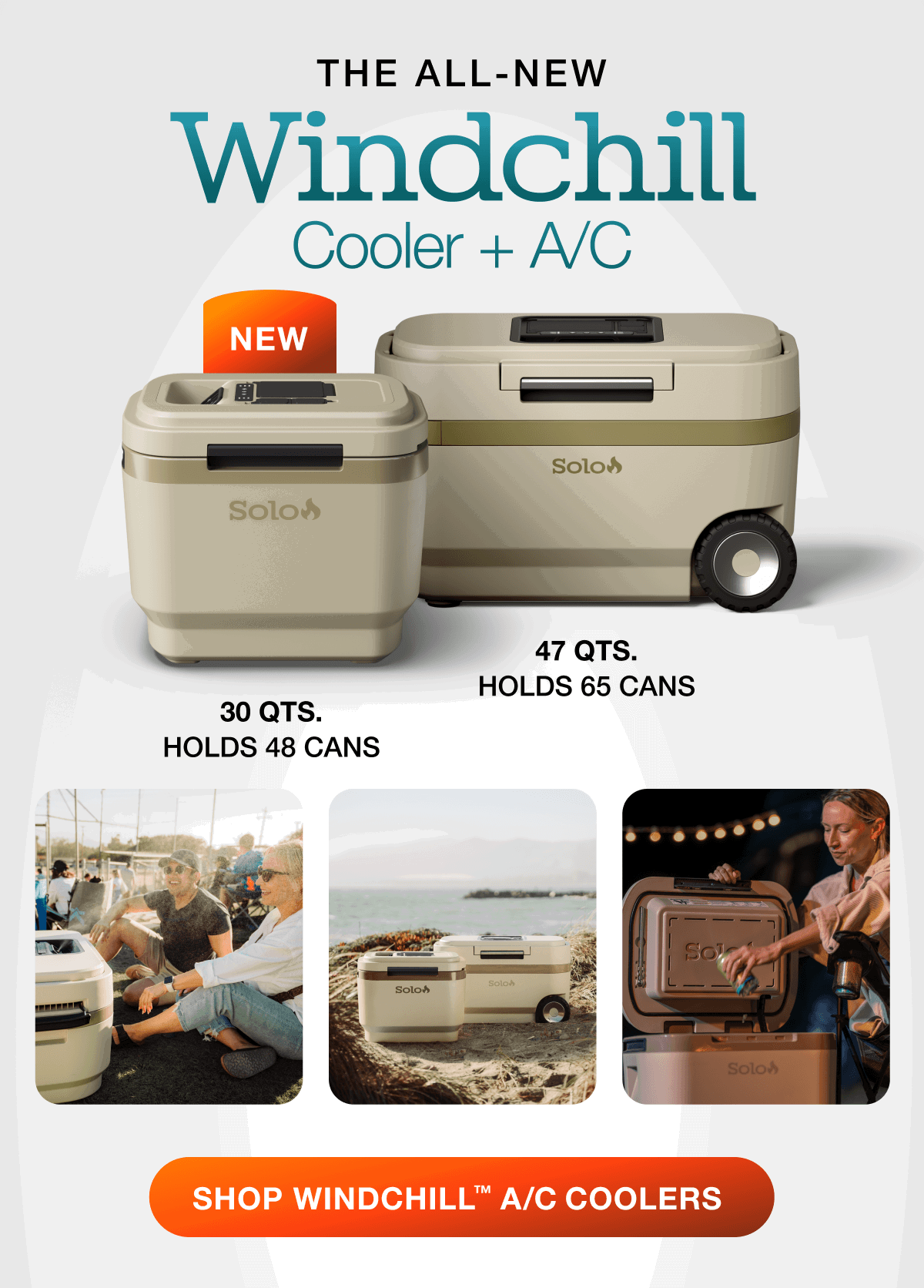 Windchill 30 Cooler + Mobile A/C