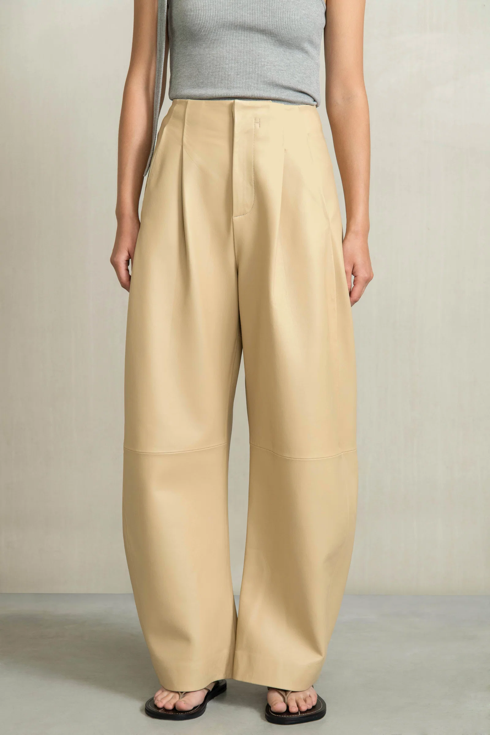 Image of LENA TROUSERS LIGHT CAMEL