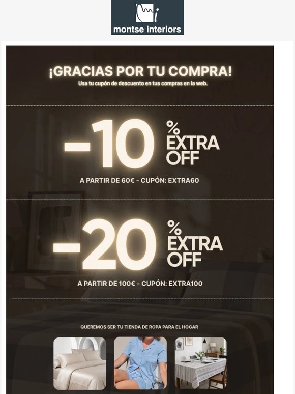🎉 ¡Empieza la campaña! Descuentos extra para ti