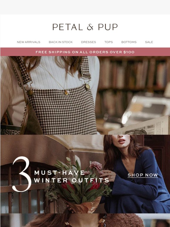3 WINTER OUTFITS YOU GENUINELY NEED