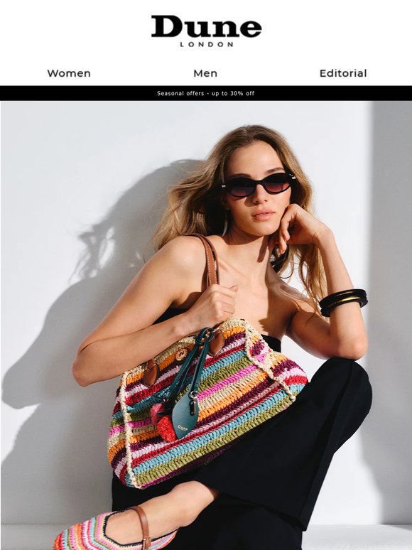 Raffia is the summer texture you need to know