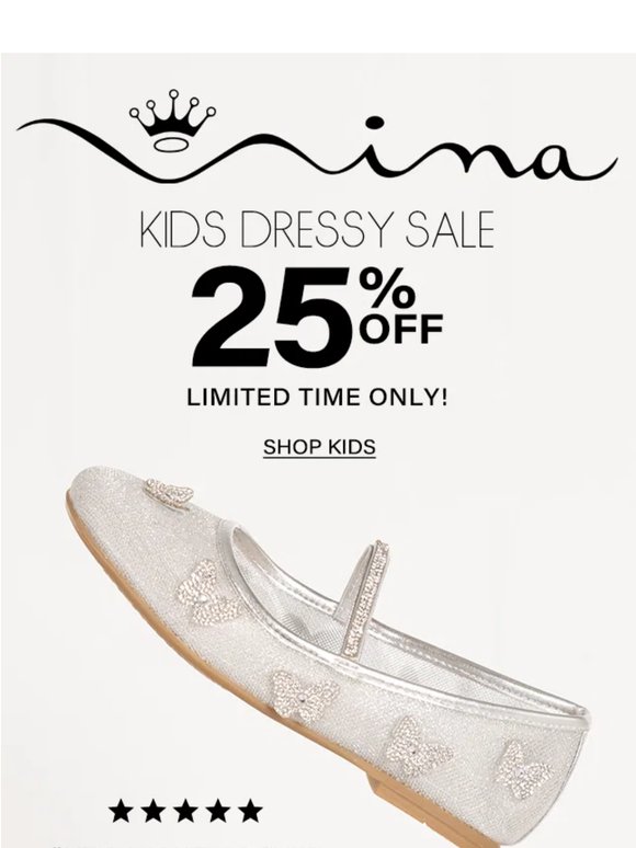 25% Off Kids Dressy! Shop Now!