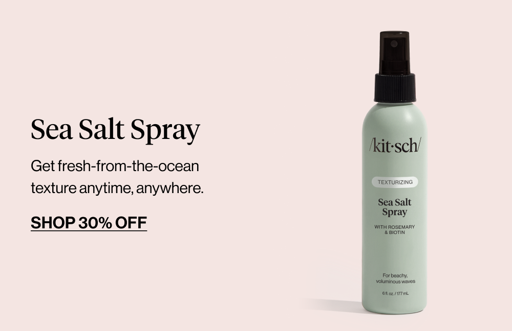 Sea Salt Spray Get fresh-from-the-ocean texture anytime, anywhere.