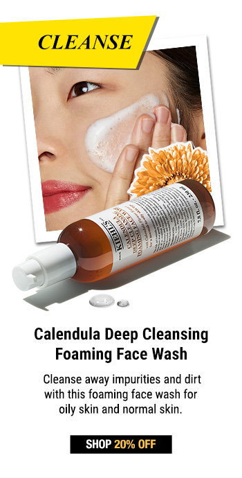 calendula foaming face wash