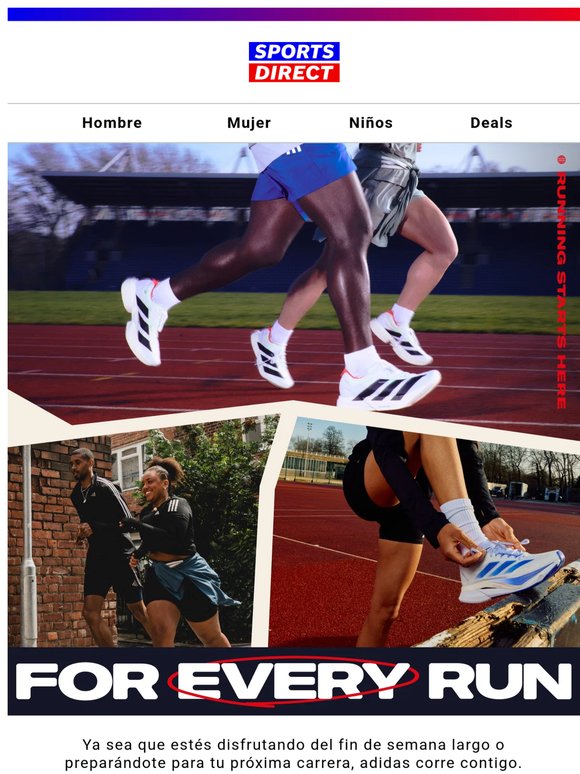 🏃‍♂️Consigue tu próximo par de adidas running