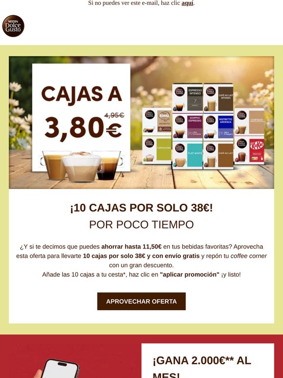 📱 ¡Última llamada! cajas a 3,80€