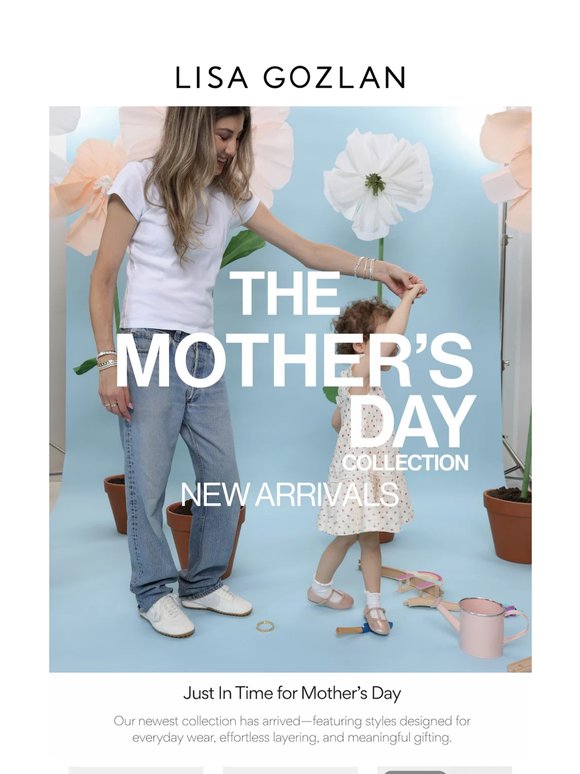 Just Launched for Mother’s Day