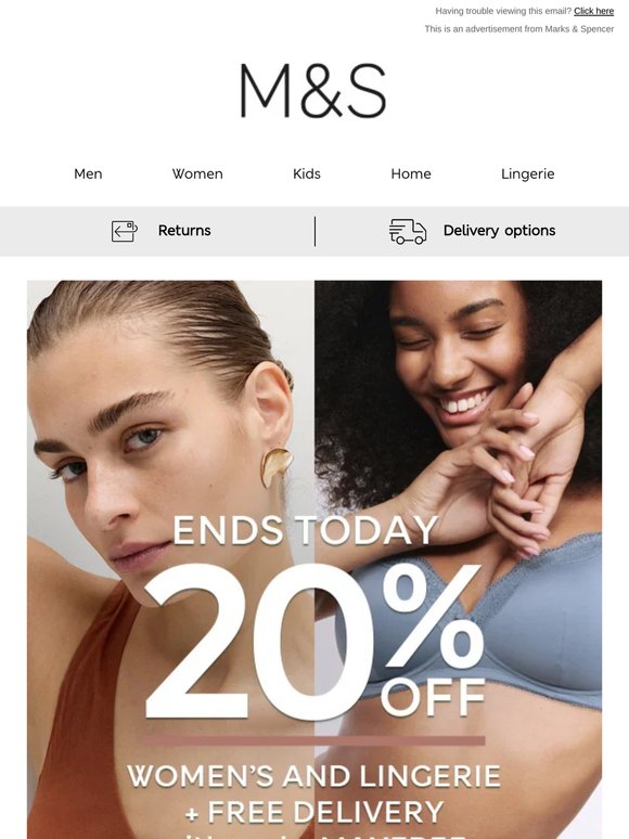 Ends today: 20% OFF ⏰