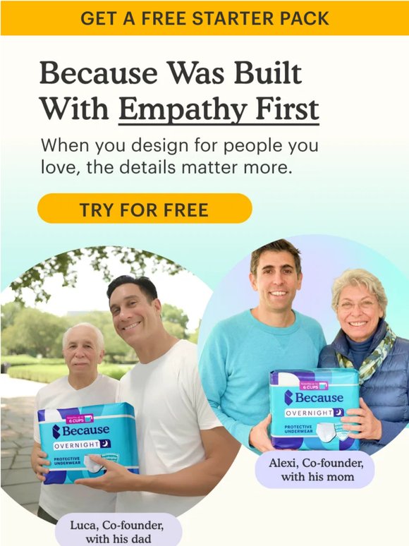 It’s Personal For Us. Try for Free.
