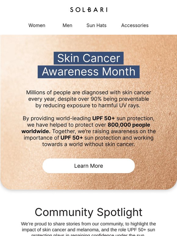 May is Skin Cancer Awareness Month