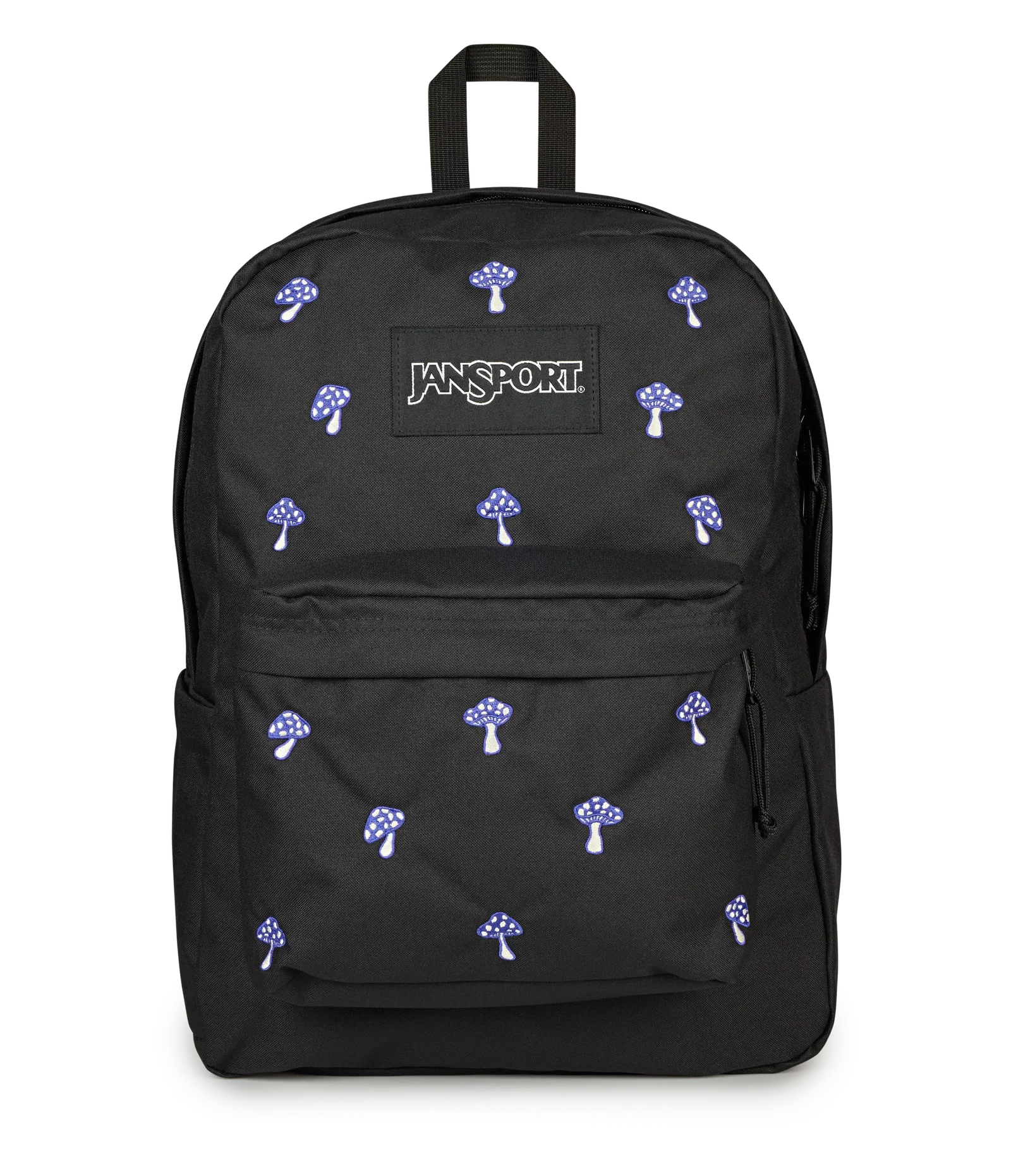 SuperBreak® Plus-Embroidered Shrooms Black