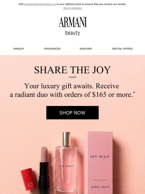 Receive your radiant duo