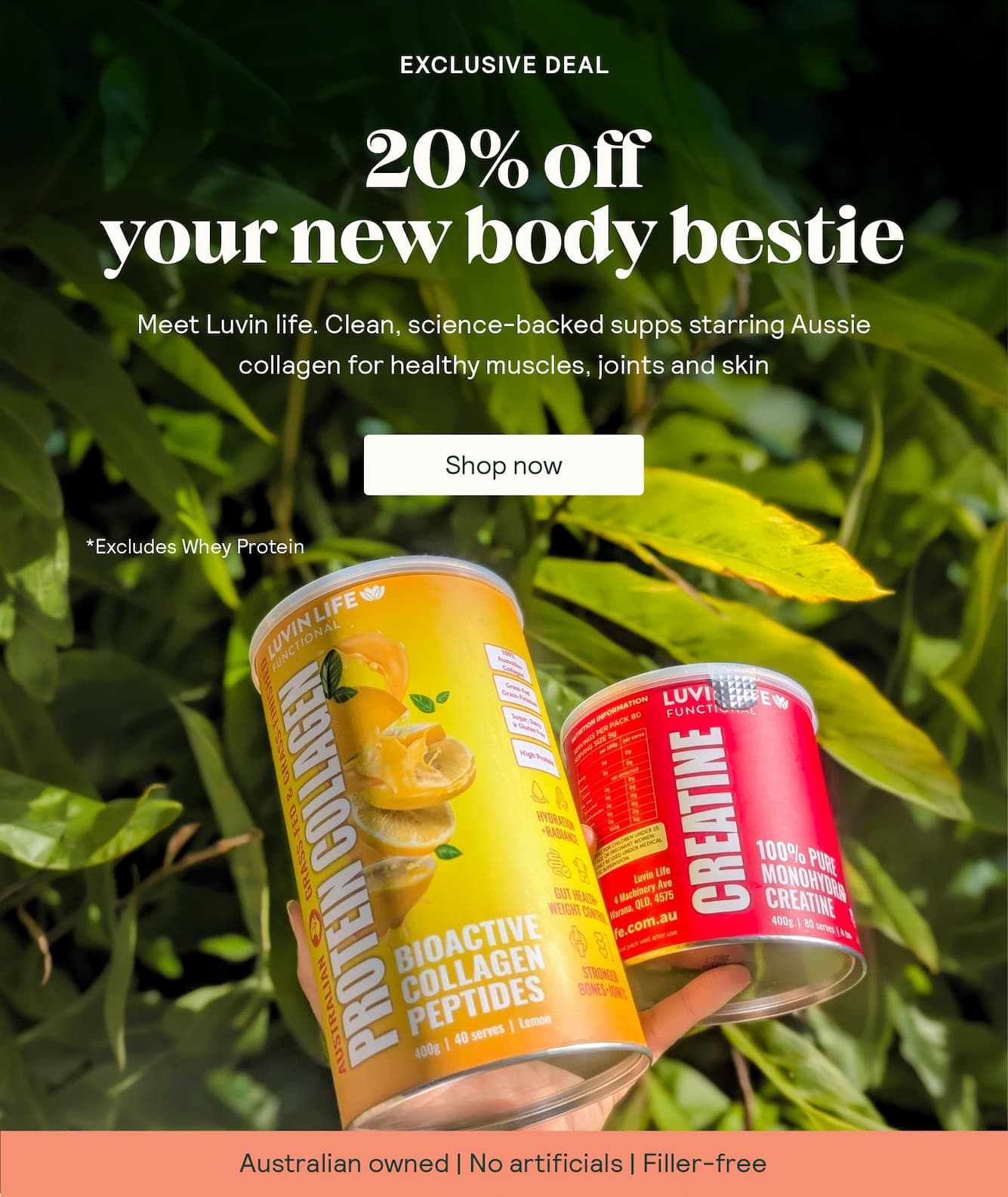 20% off Luvin Life 