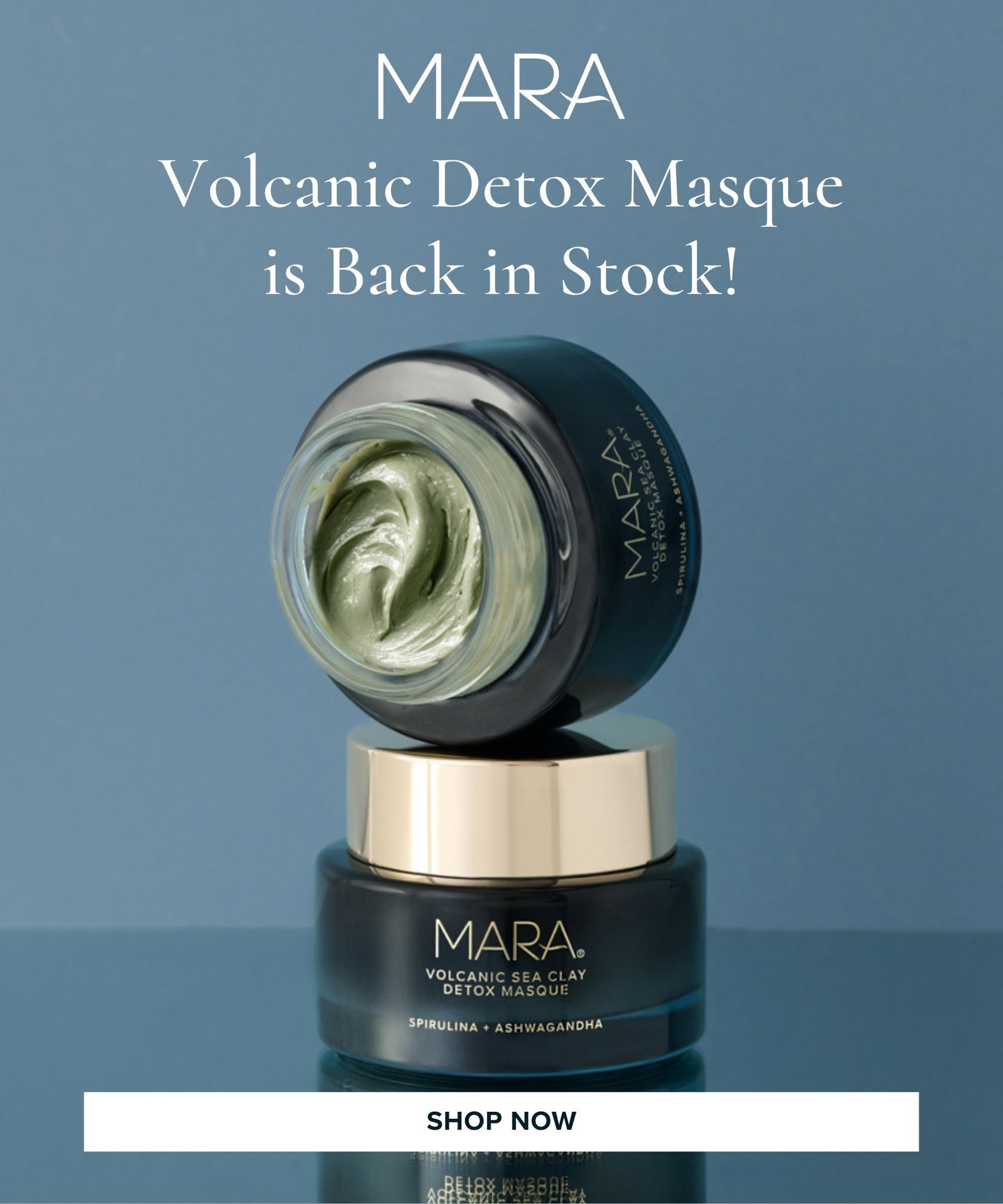 Volcanic Detox Masque is Back in Stock!