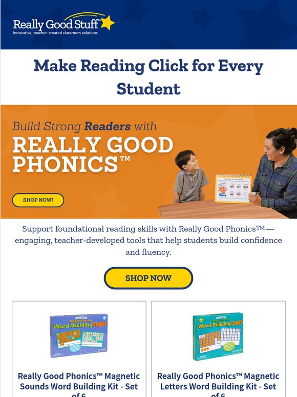 Make reading click with phonics 📚