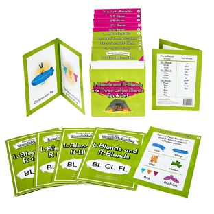 Image of Really Good Phonics™ Decodable Readers – L- and R-Blends and Three-Letter Blends Book Set