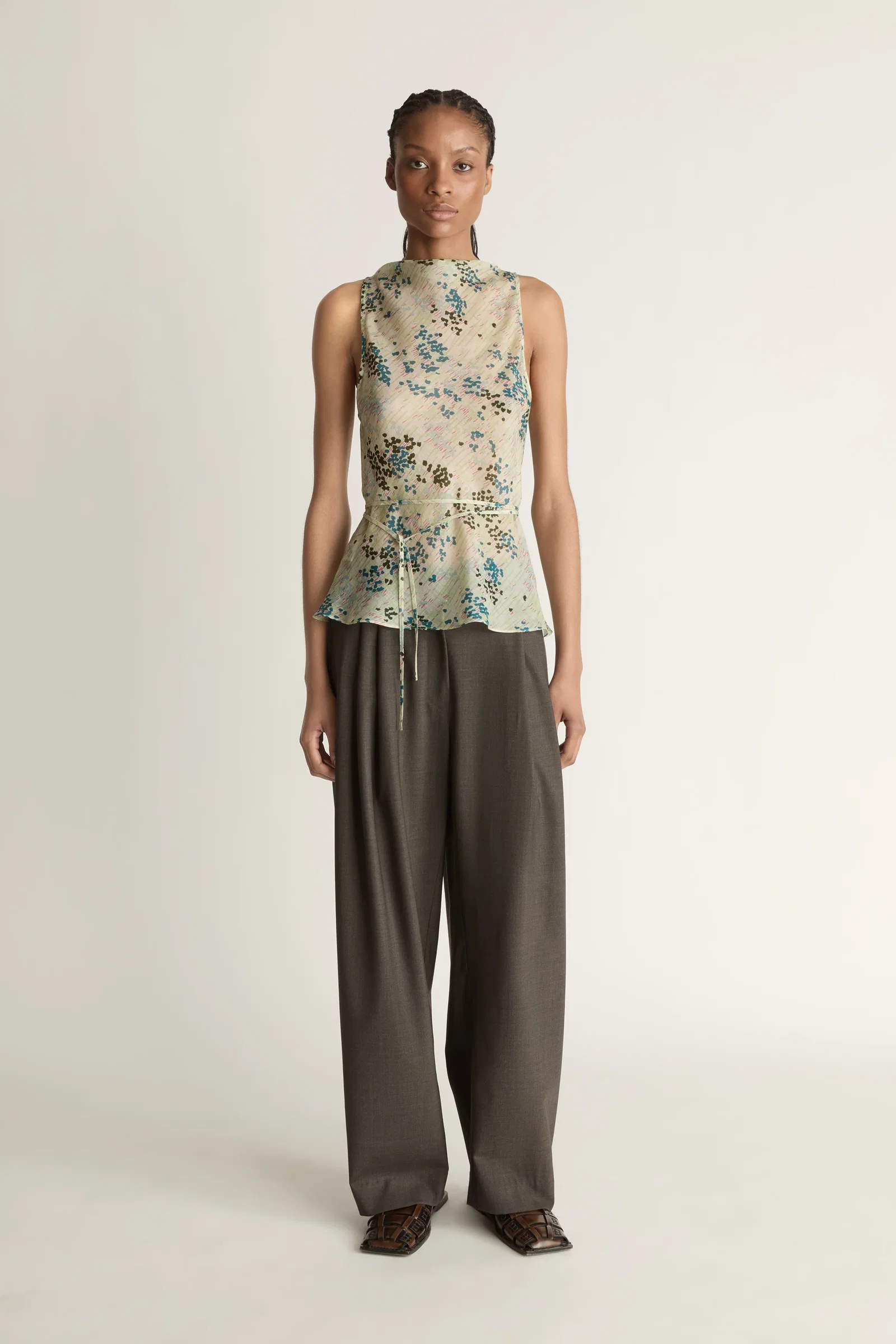 Image of Willow Silk Bias Top