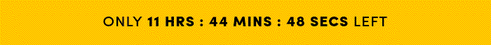 Countdown timer for After Hours Flash Sale.