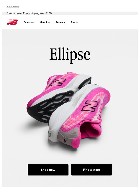 The Ellipse, in pink heat