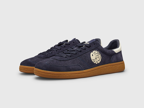 Navy Ramblas Trainers