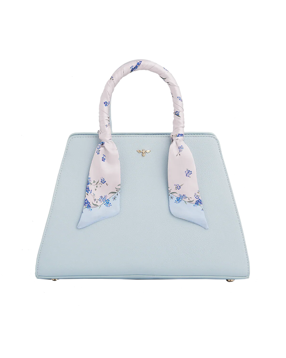 Image of Blue Structured Tote Bag Medium