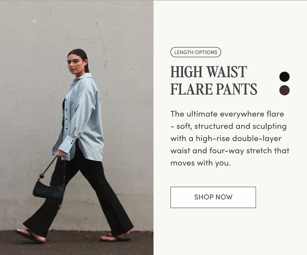 High Waist Flare