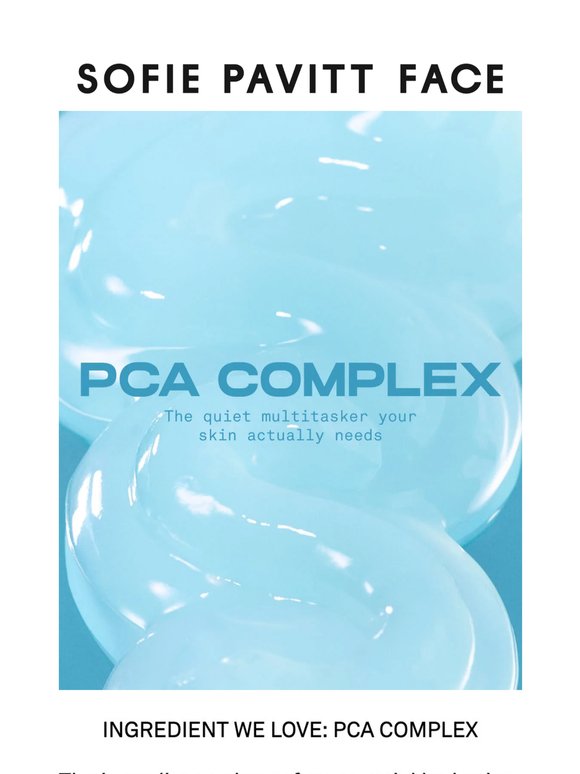 INGREDIENT SPOTLIGHT: PCA COMPLEX ✨
