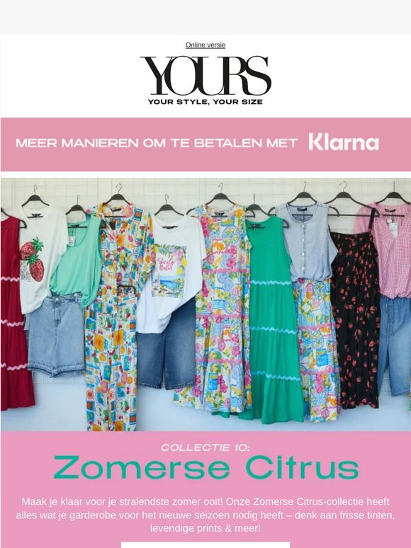 Net binnen: Zomerse Citrus