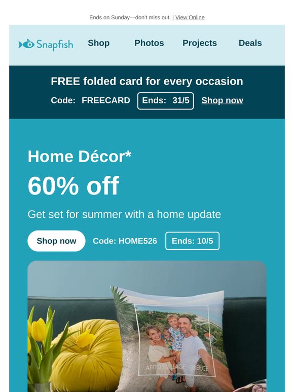 🌼 May Home Refresh—60% Off Inside