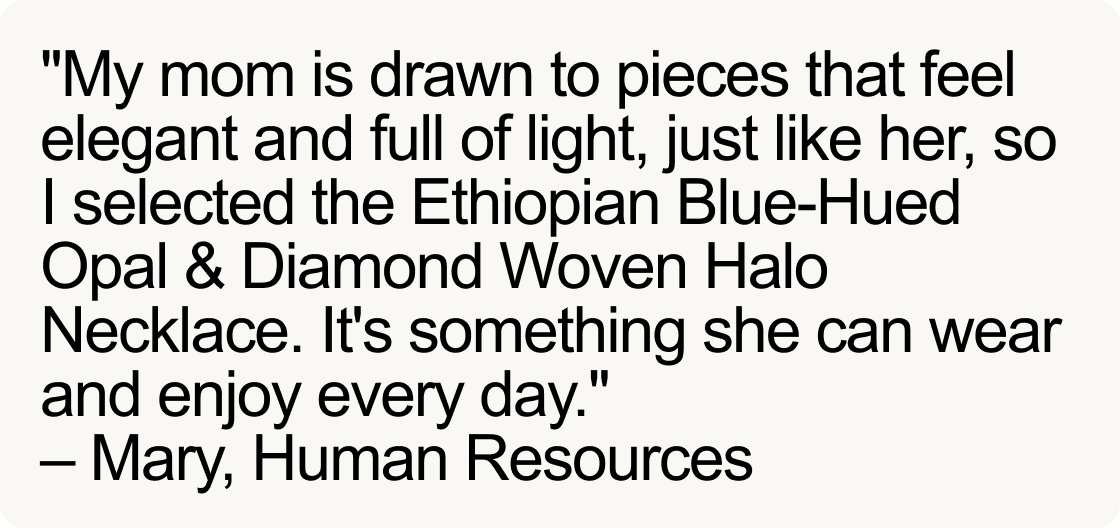 Ethiopian Blue-Hued Opal & Diamond Woven Halo Necklace in Rose Gold