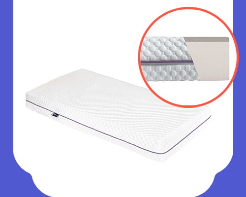 Matelas Confort Evol Déhoussable 60 x 120 cm de Candide