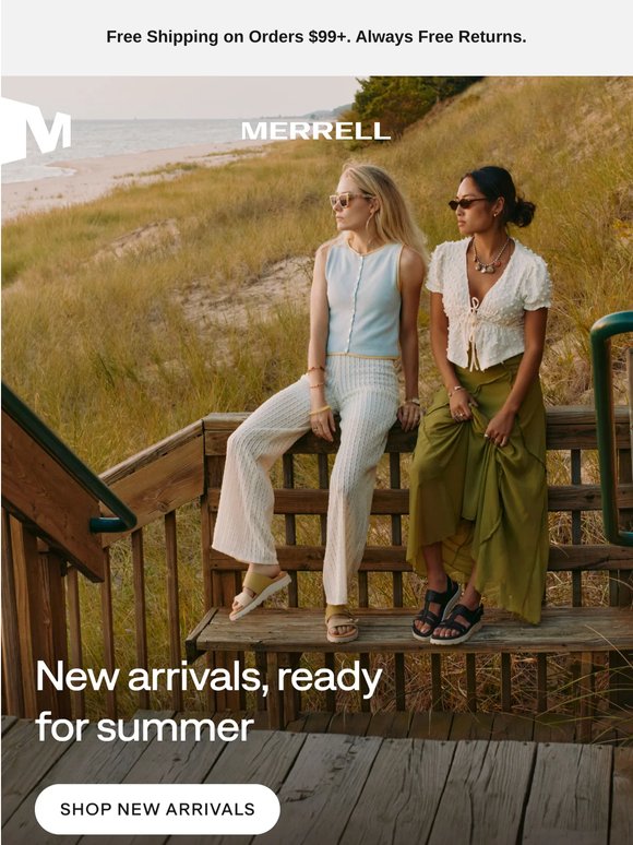 New summer arrivals