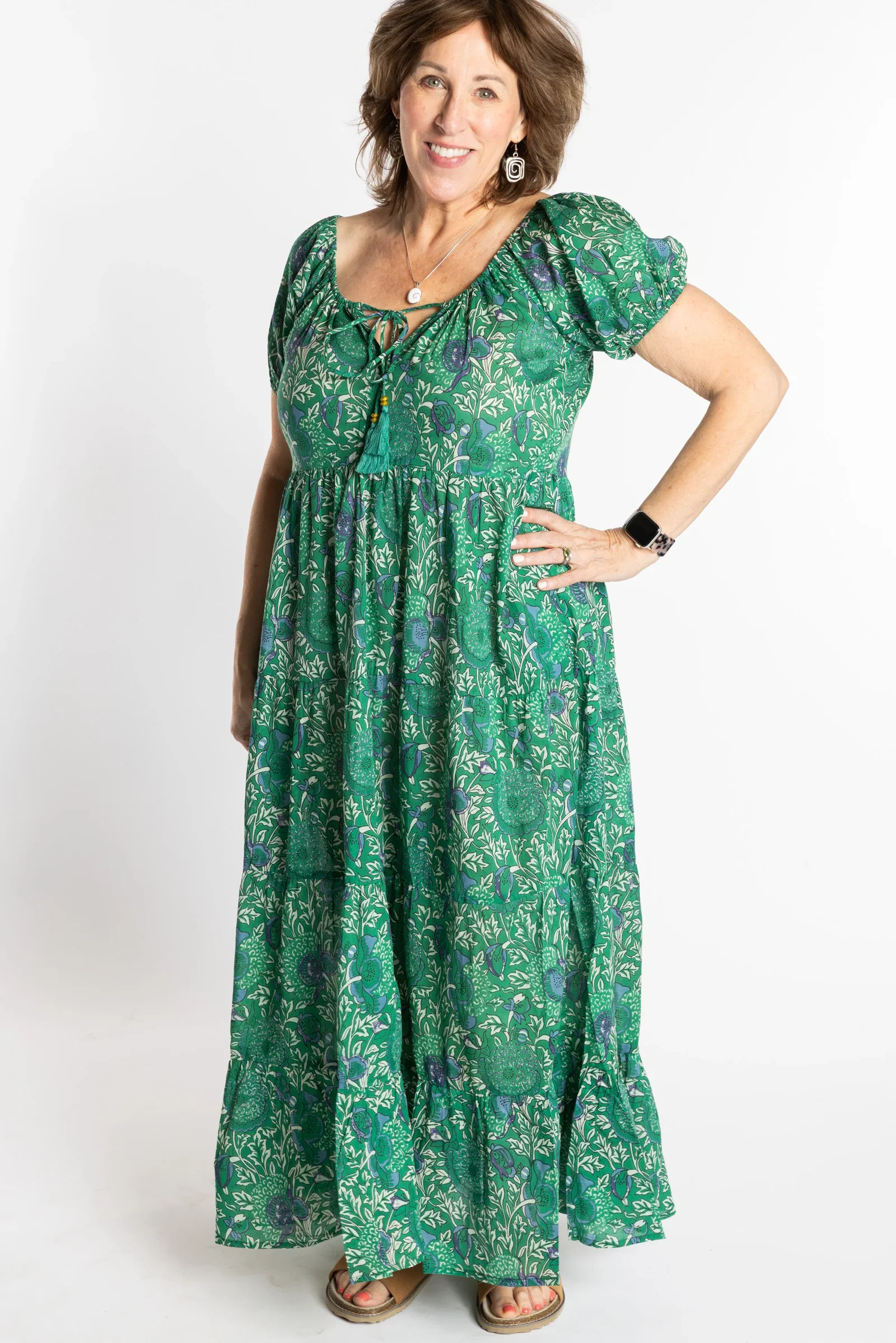 Image of Amara Cotton Maxi Dress