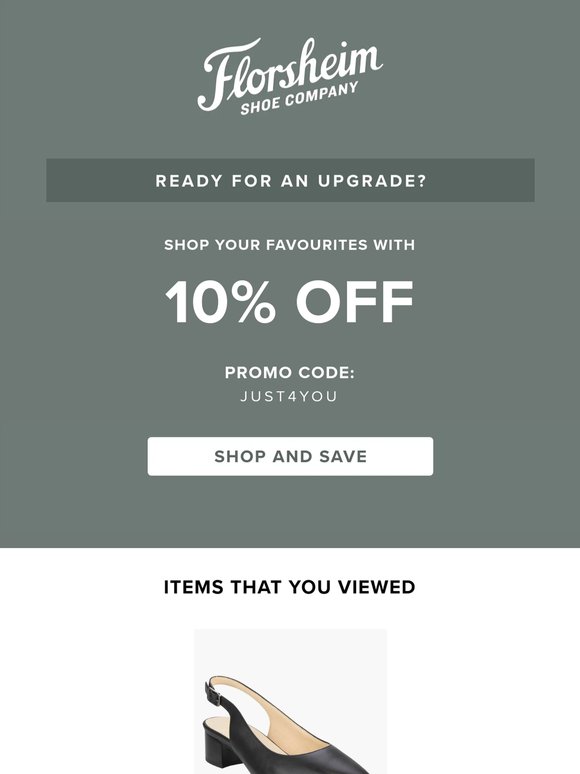 Get 10% Off when you revisit your faves