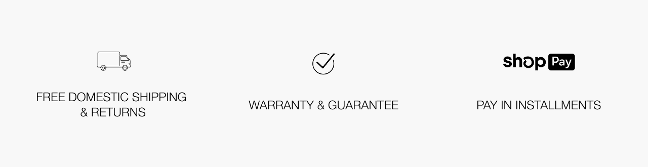 Free shipping. Free Returns. Warranty & Guarantee. Buy now, pay later.
