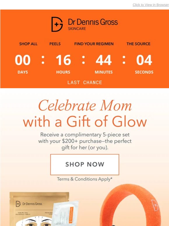 Last Day Alert: Claim Your Free 5-Piece Gift For Mother’s Day!