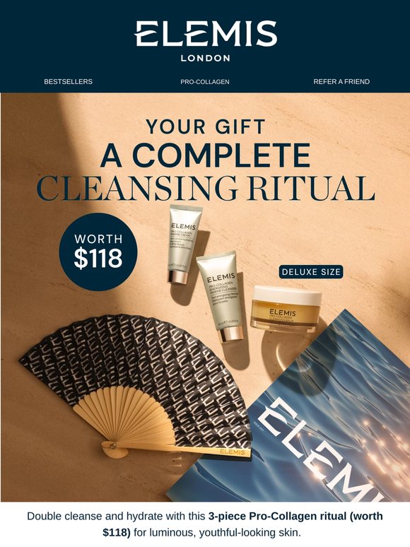 Inside: Free Pro-Collagen Ritual with any Full-Size Product