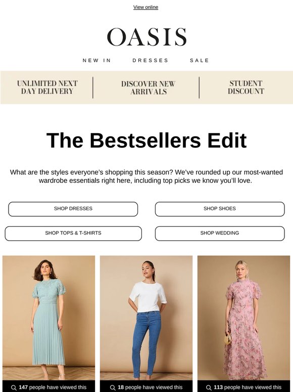 Sought-After Styles Inside