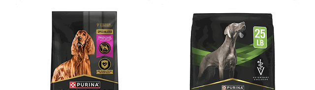 Purina Pro Plan & Purina Pro Plan Veterinary Diets dog food