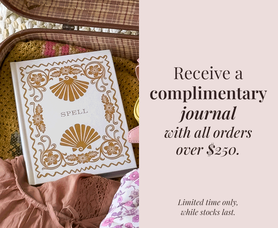 RECEIVE A FREE JOURNAL WITH ALL ORDERS OVER $250