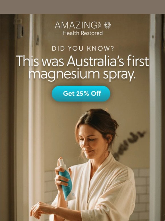 Why your magnesium spray might tingle