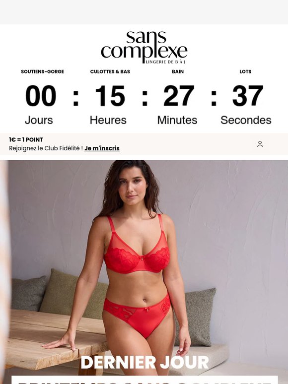 24h | Jusqu'à -40%, tailles limitées !
